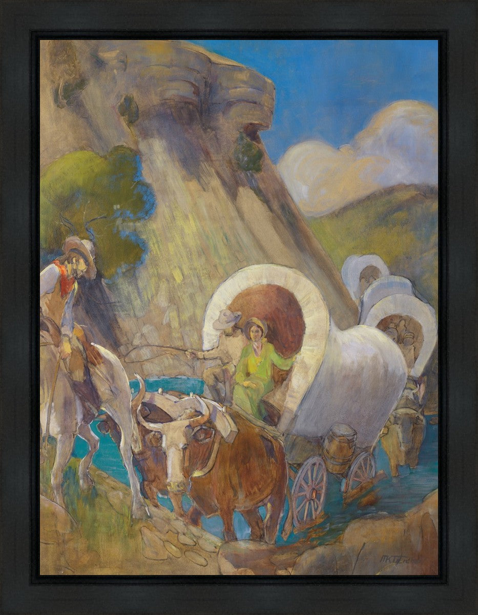 Covered Wagon Pioneers