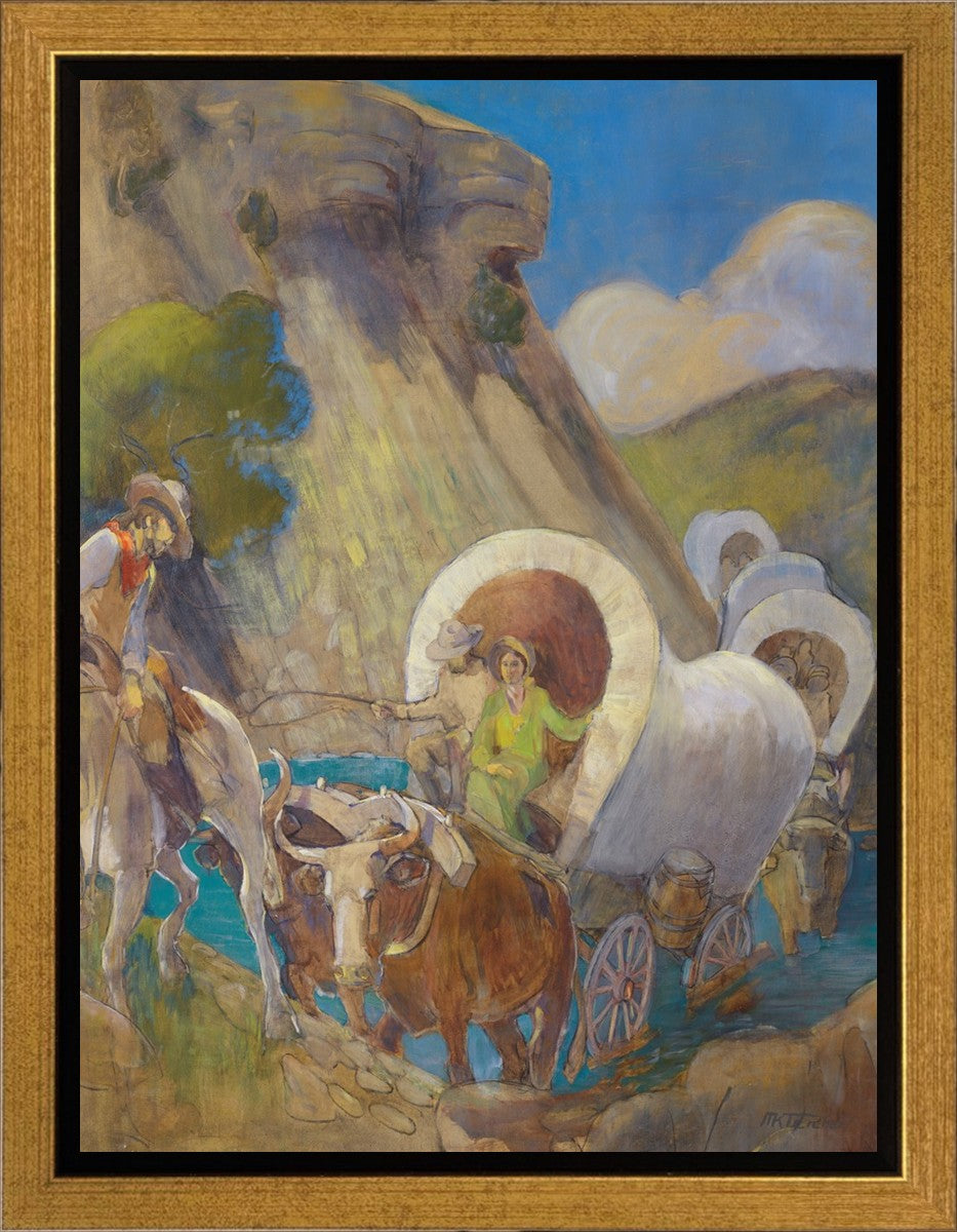 Covered Wagon Pioneers