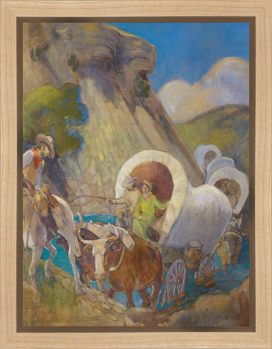 Covered Wagon Pioneers