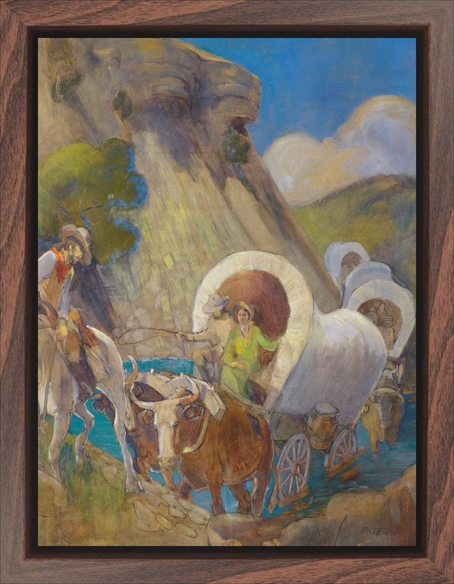 Covered Wagon Pioneers