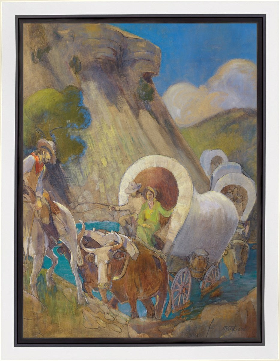 Covered Wagon Pioneers