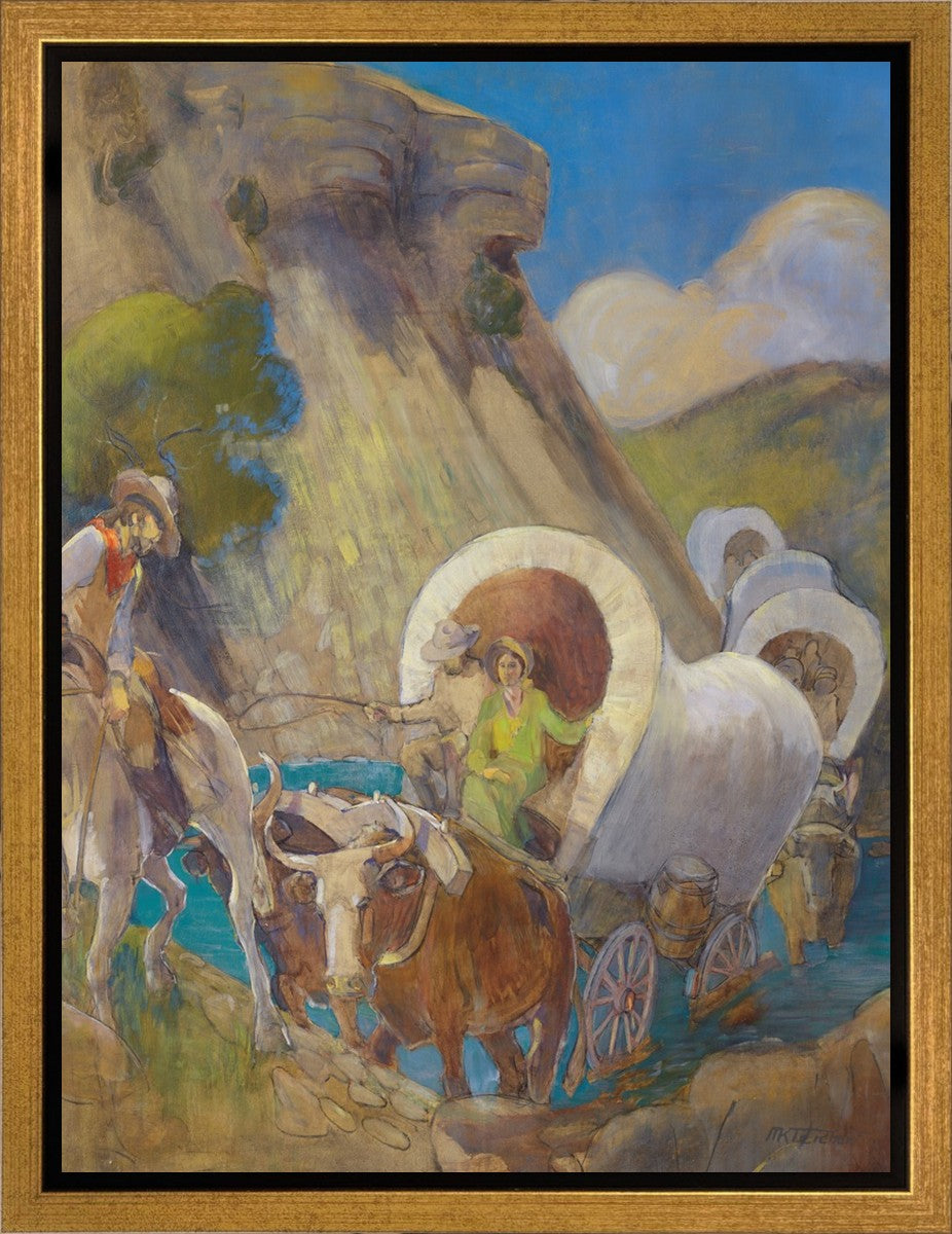 Covered Wagon Pioneers
