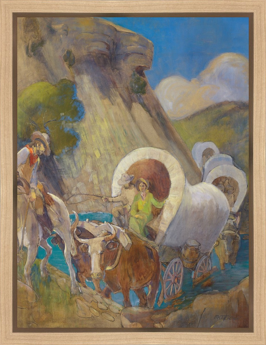 Covered Wagon Pioneers