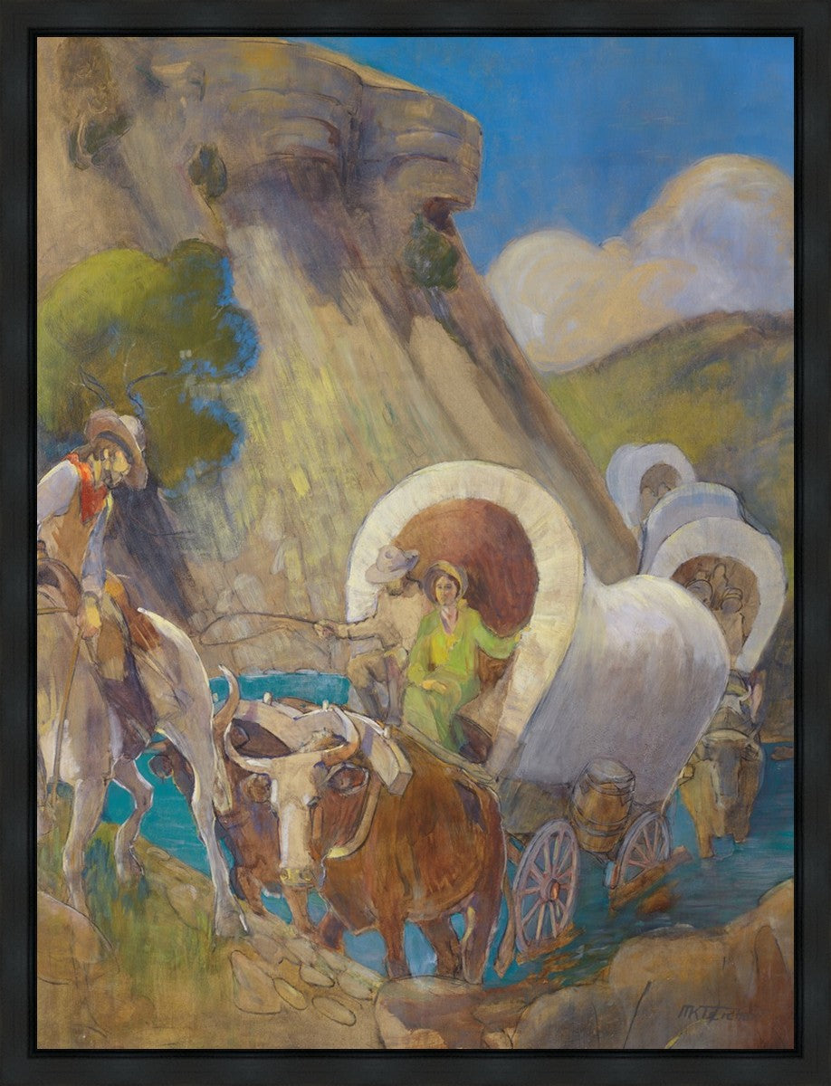 Covered Wagon Pioneers