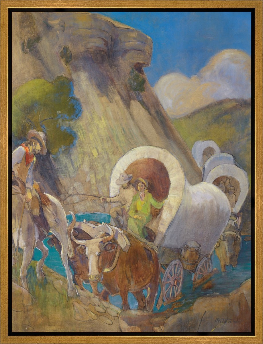 Covered Wagon Pioneers