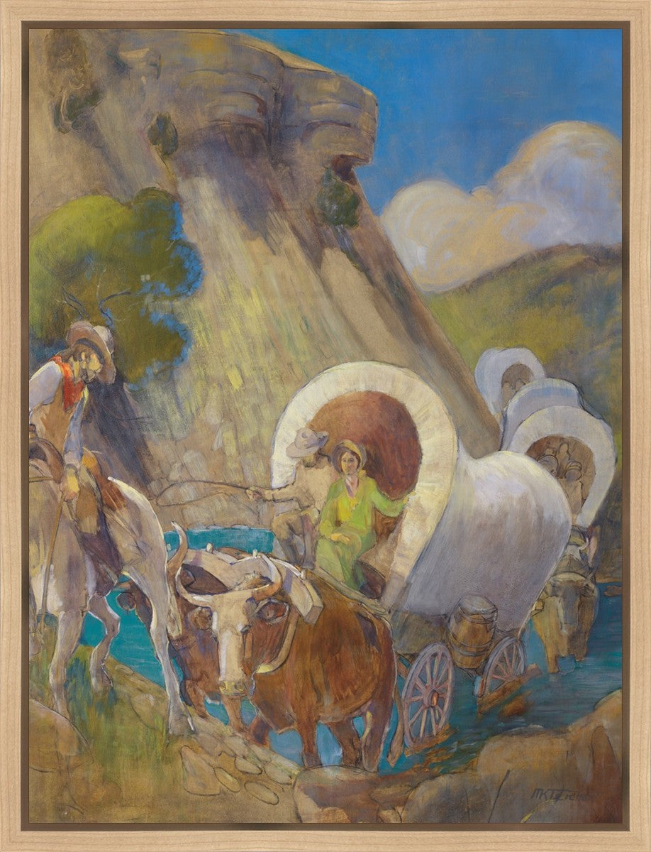 Covered Wagon Pioneers