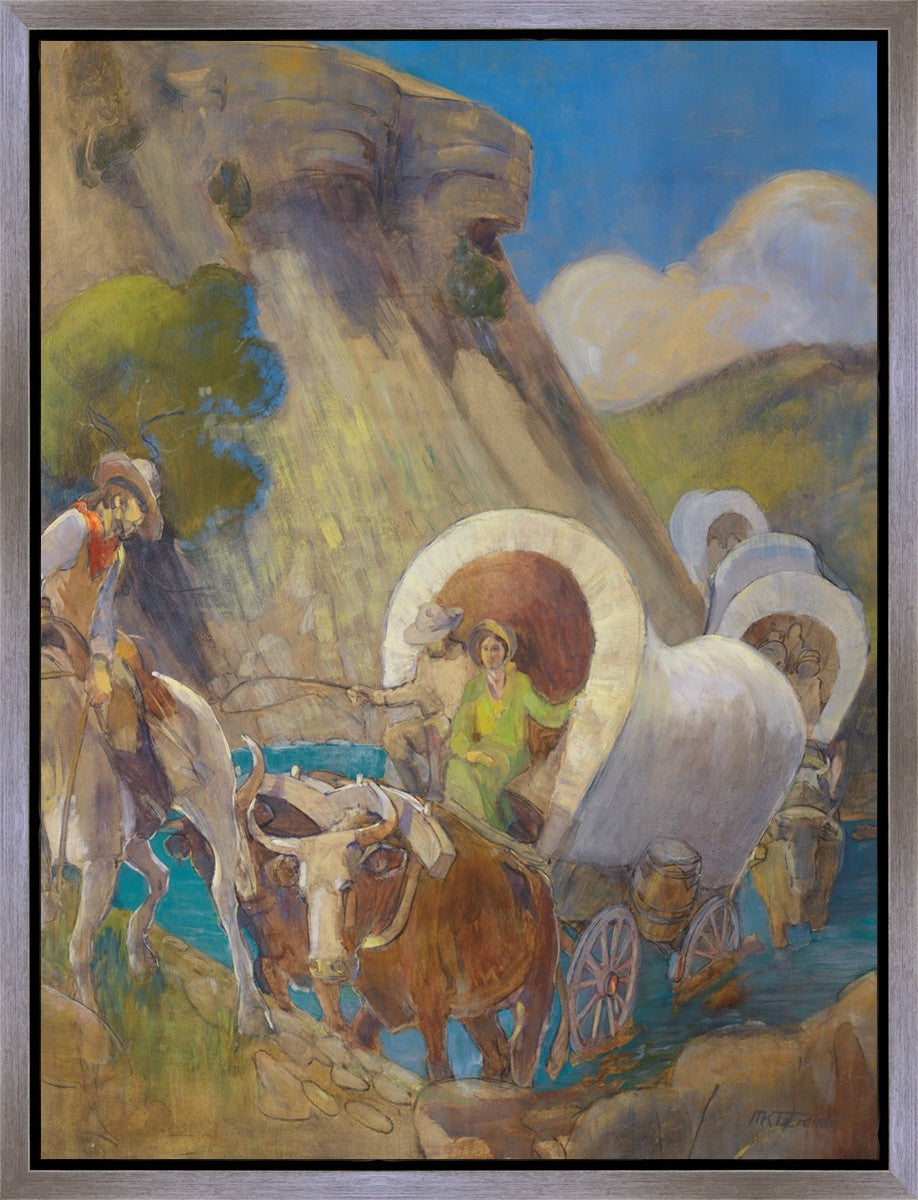 Covered Wagon Pioneers