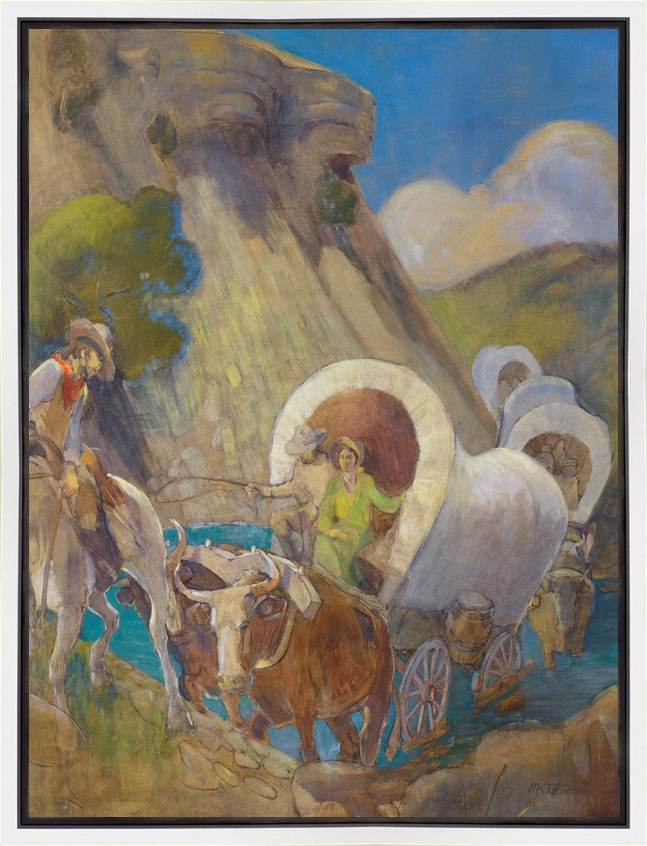 Covered Wagon Pioneers