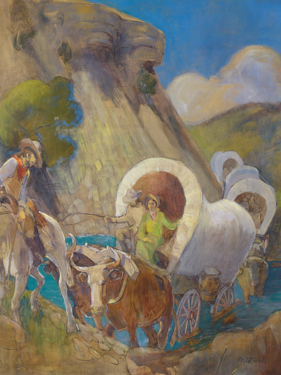 Covered Wagon Pioneers