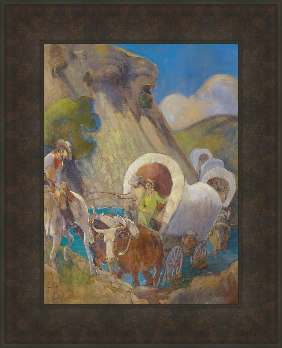 Covered Wagon Pioneers