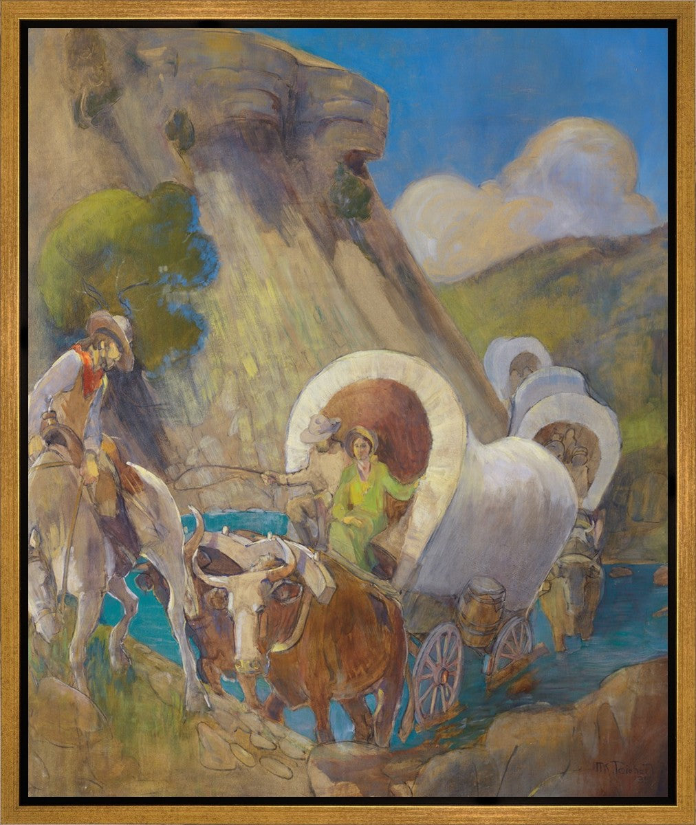 Covered Wagon Pioneers