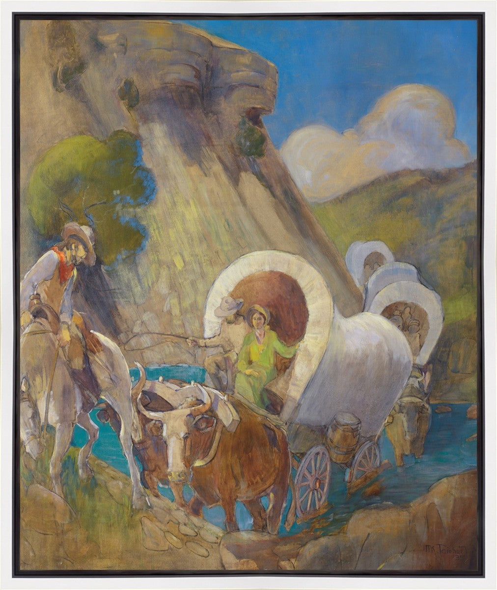 Covered Wagon Pioneers