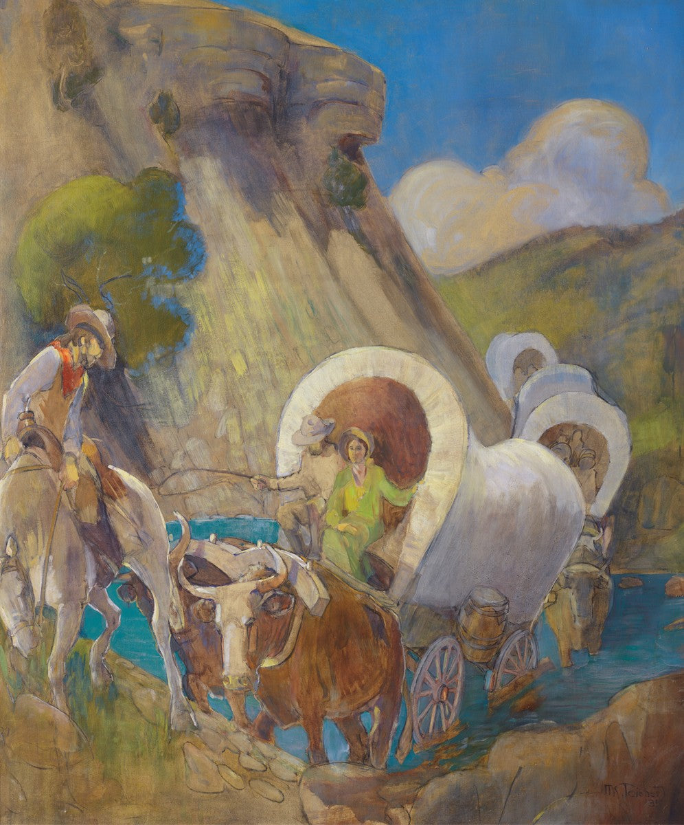 Covered Wagon Pioneers