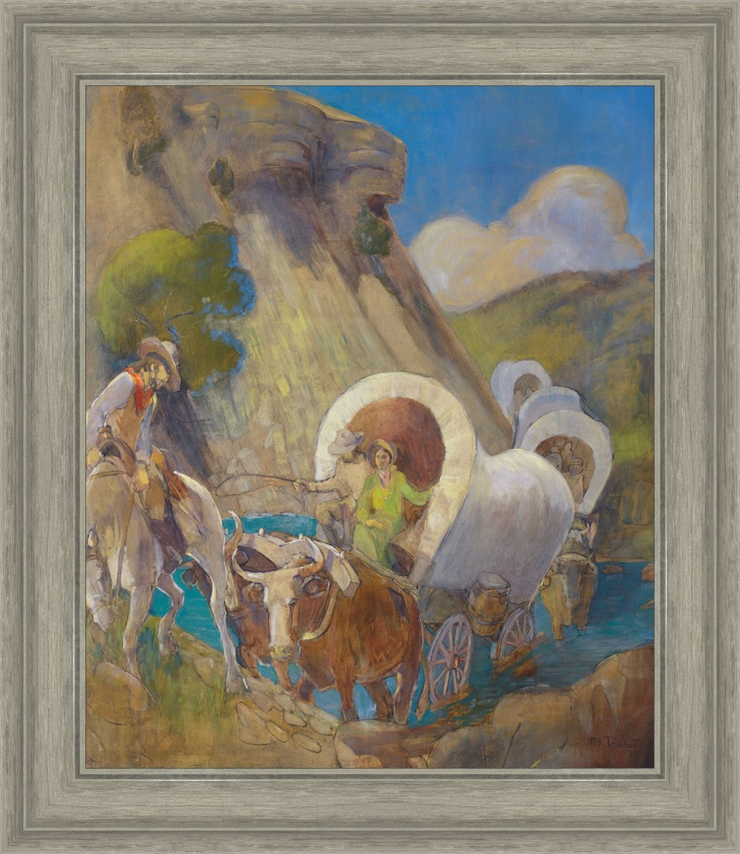 Covered Wagon Pioneers