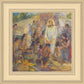 Christ Blesses the Nephites at the Bountiful Temple
