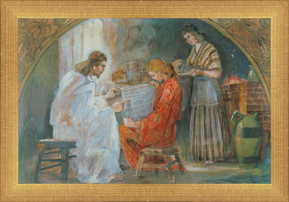 Christ With Mary And Martha