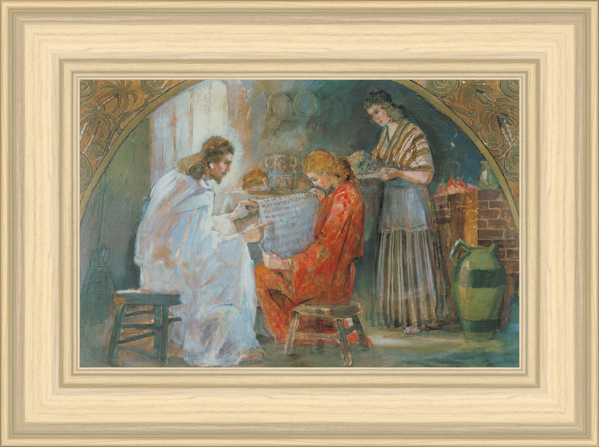 Christ With Mary And Martha
