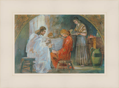 Christ With Mary And Martha