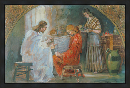 Christ With Mary And Martha