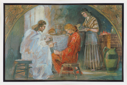 Christ With Mary And Martha