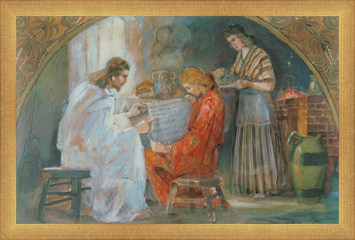 Christ With Mary And Martha