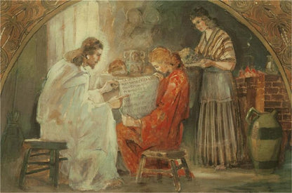 Christ With Mary And Martha