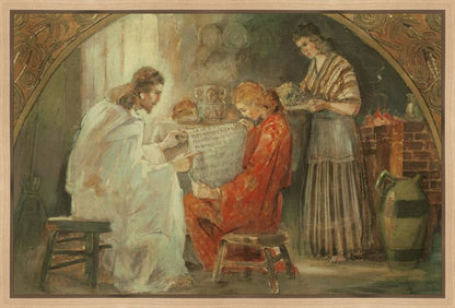 Christ With Mary And Martha