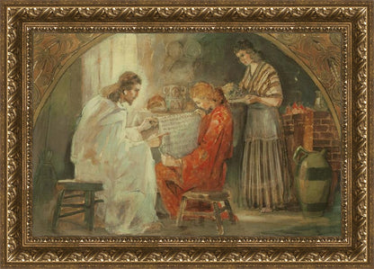 Christ With Mary And Martha