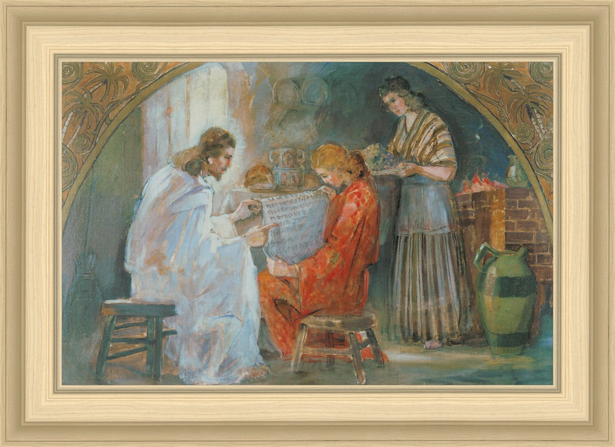 Christ With Mary And Martha