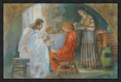 Christ With Mary And Martha