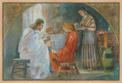 Christ With Mary And Martha