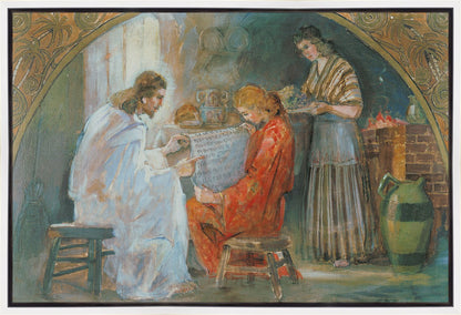 Christ With Mary And Martha