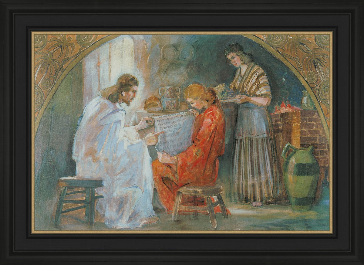 Christ With Mary And Martha