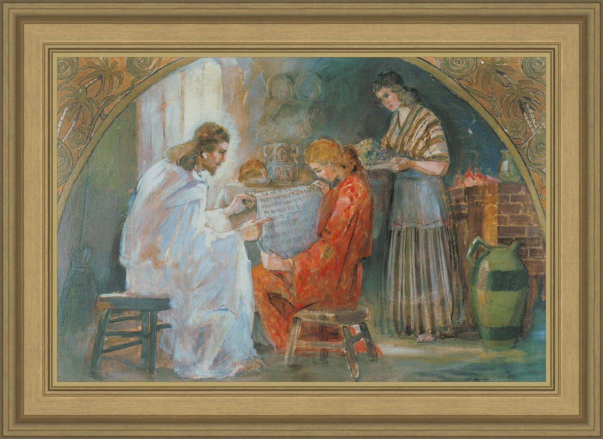 Christ With Mary And Martha