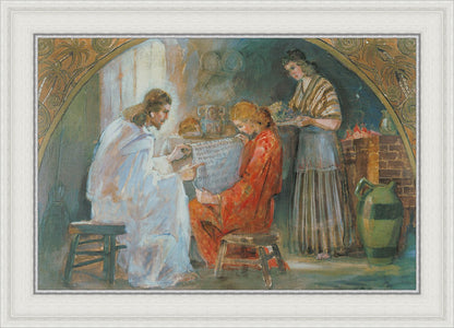 Christ With Mary And Martha