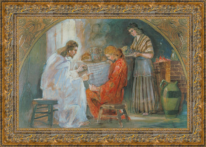 Christ With Mary And Martha