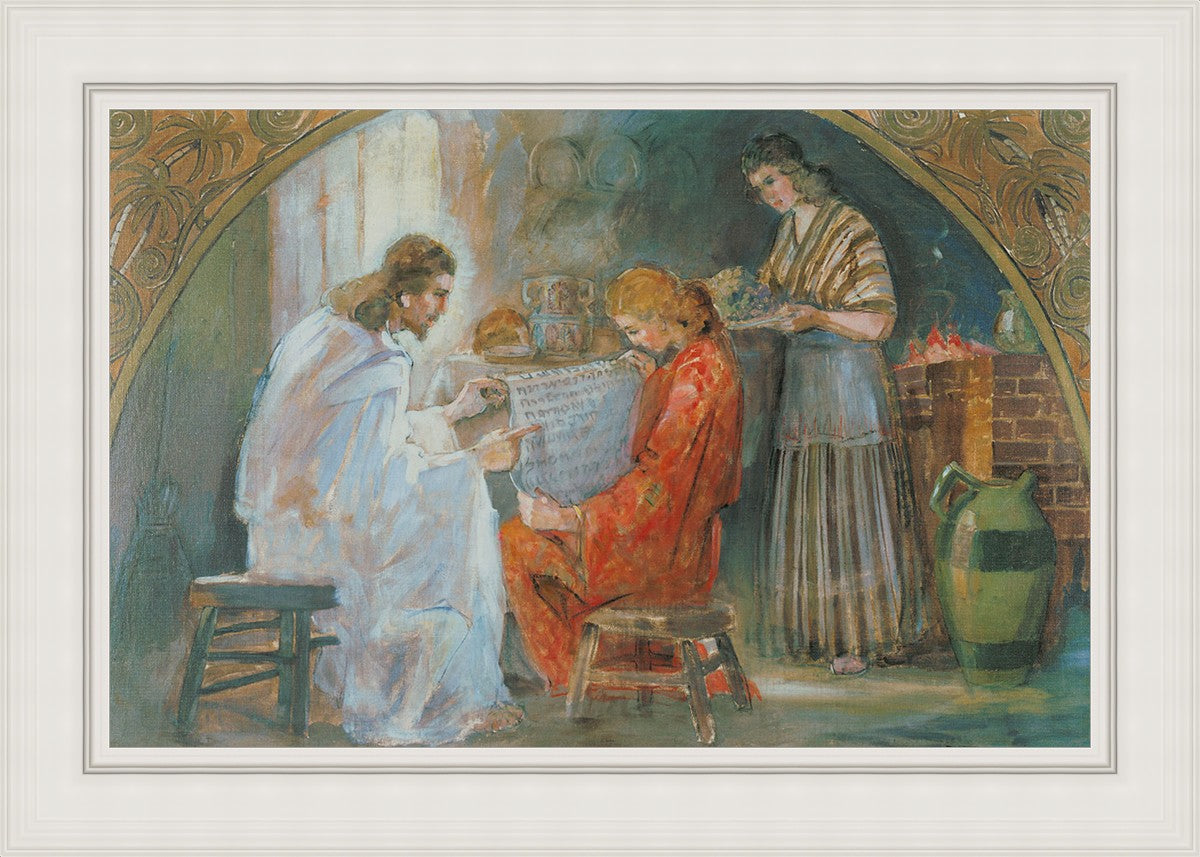 Christ With Mary And Martha