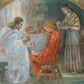 Christ With Mary And Martha