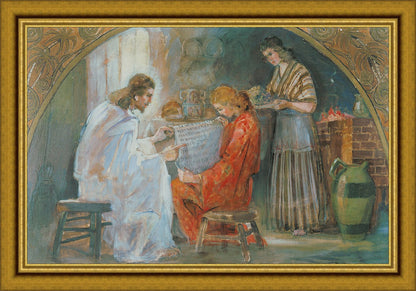 Christ With Mary And Martha