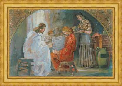 Christ With Mary And Martha