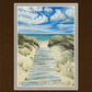 Enjoy the Beauty on your Broken Path Seashore