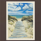 Enjoy the Beauty on your Broken Path Seashore