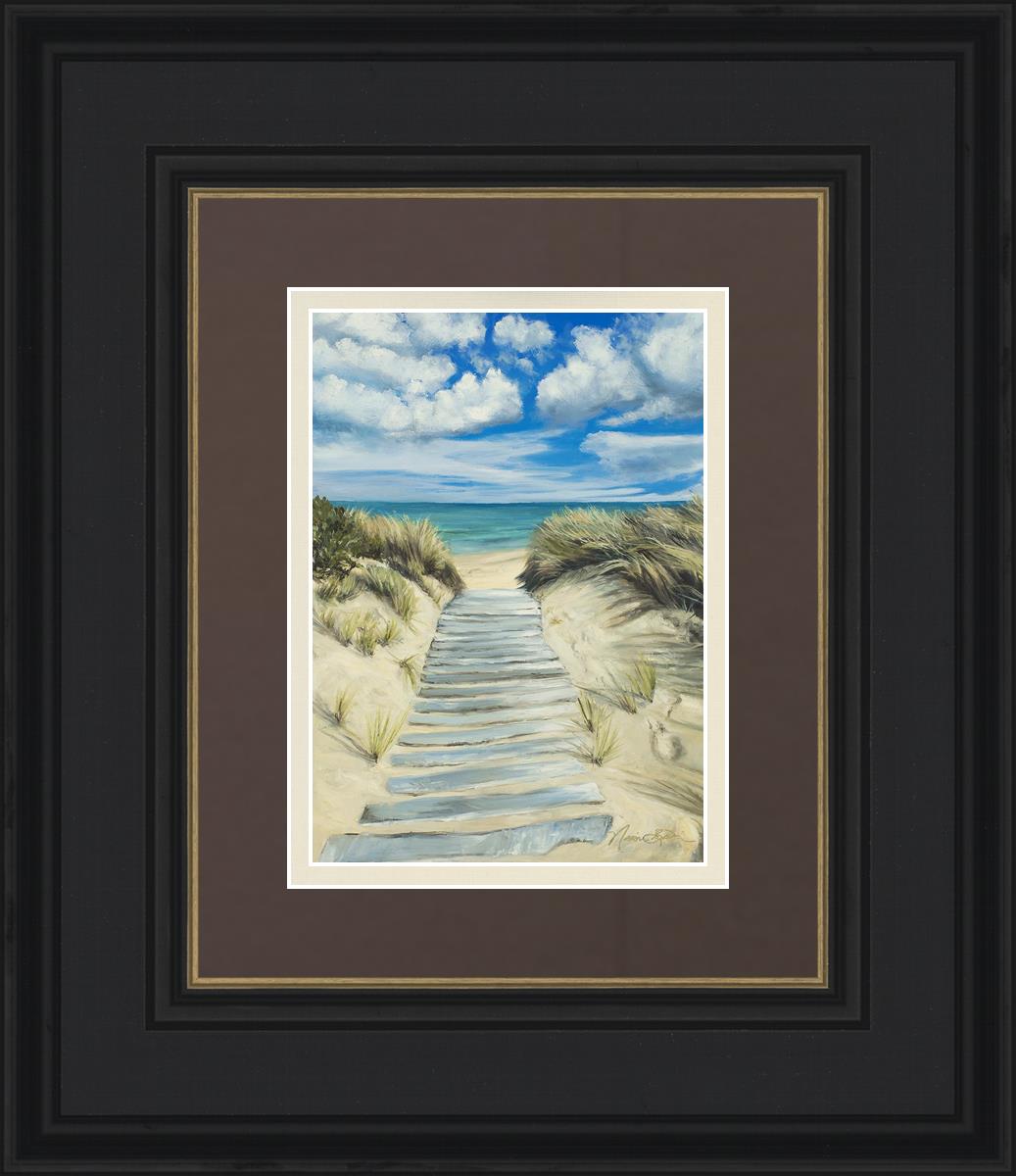 Enjoy the Beauty on your Broken Path Seashore