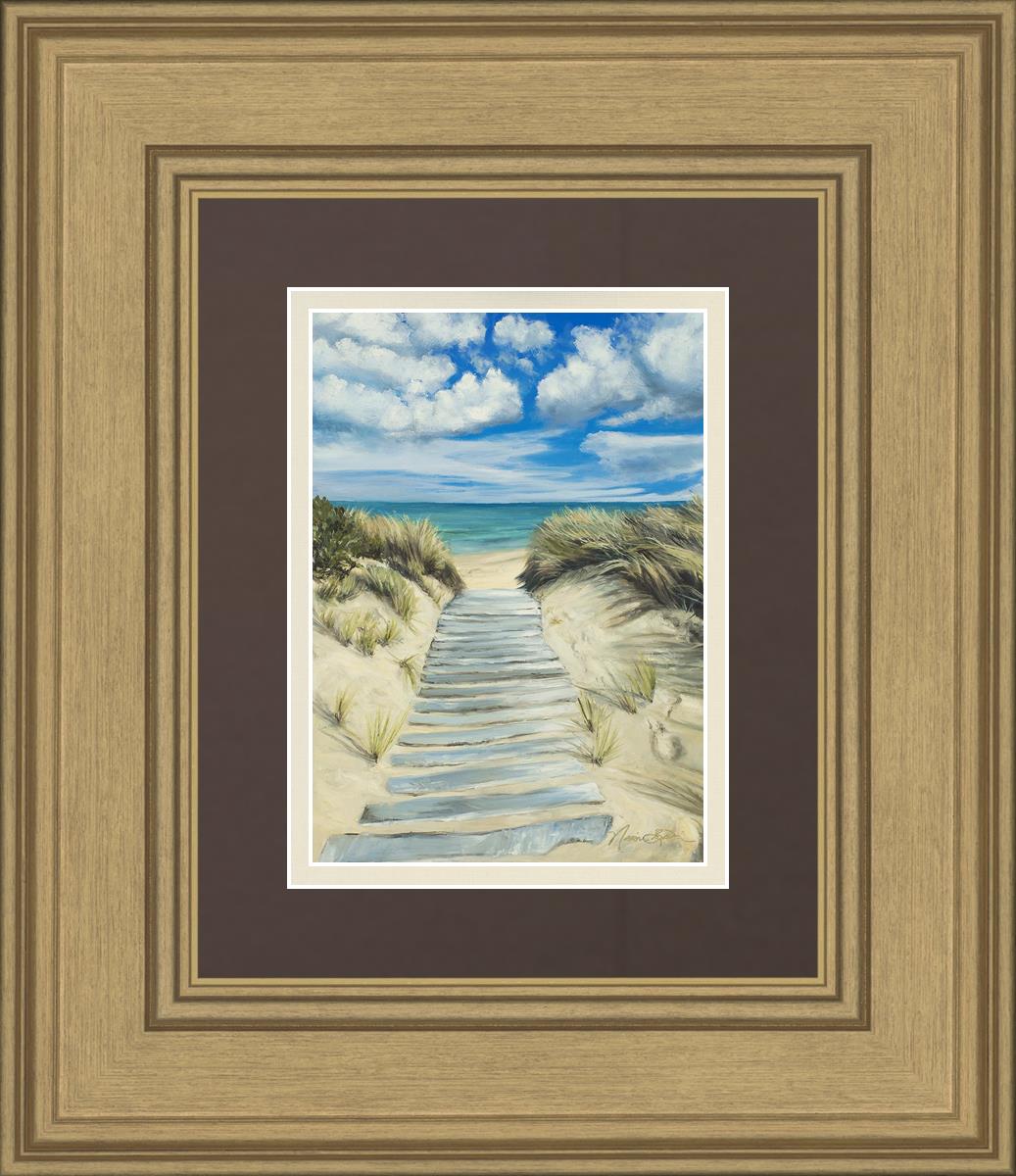 Enjoy the Beauty on your Broken Path Seashore