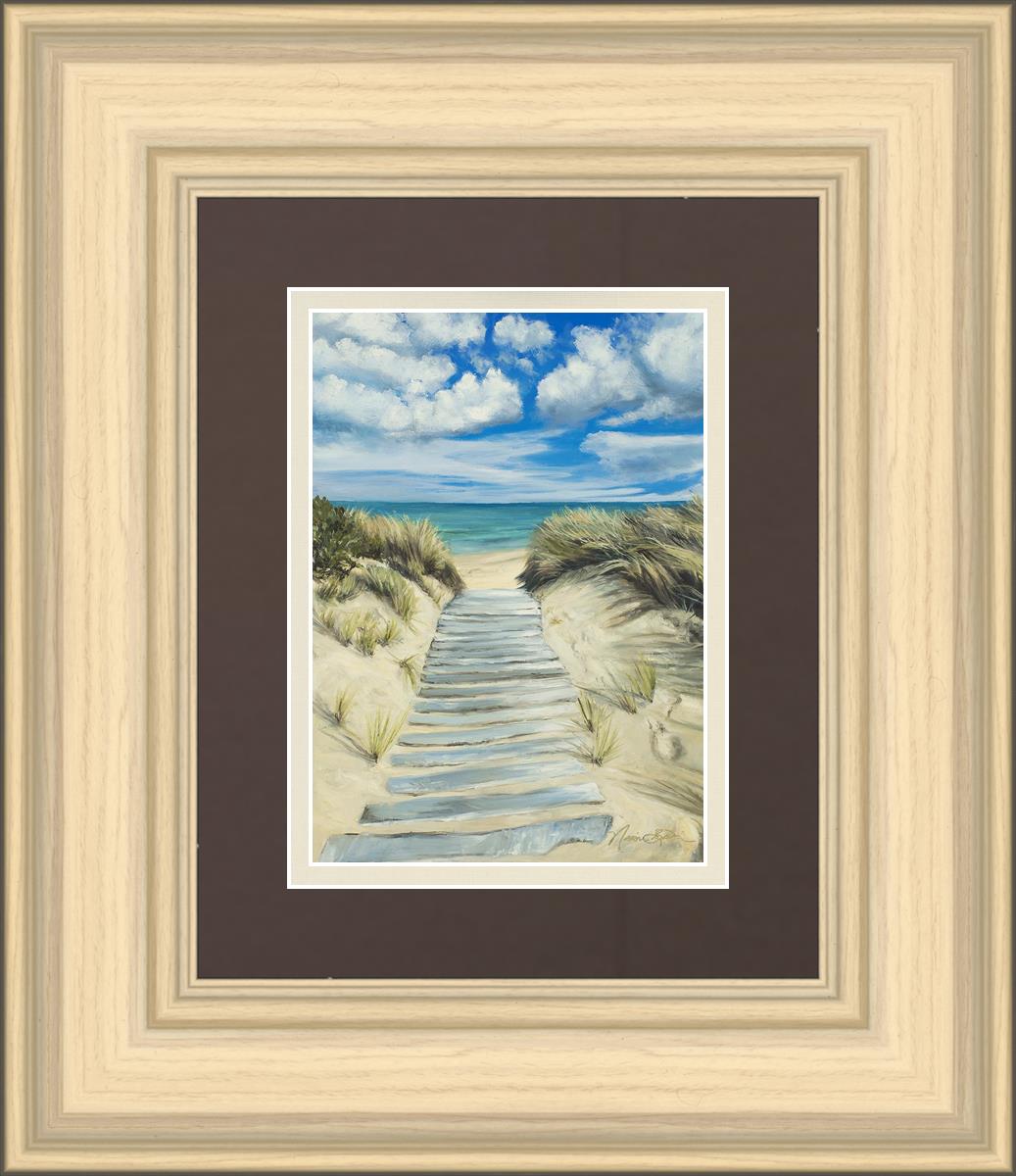 Enjoy the Beauty on your Broken Path Seashore