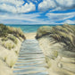 Enjoy the Beauty on your Broken Path Seashore