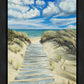 Enjoy the Beauty on your Broken Path Seashore