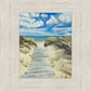 Enjoy the Beauty on your Broken Path Seashore