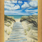 Enjoy the Beauty on your Broken Path Seashore