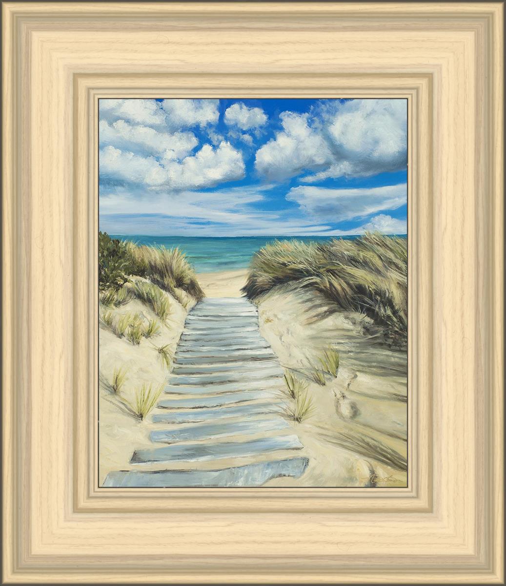 Enjoy the Beauty on your Broken Path Seashore